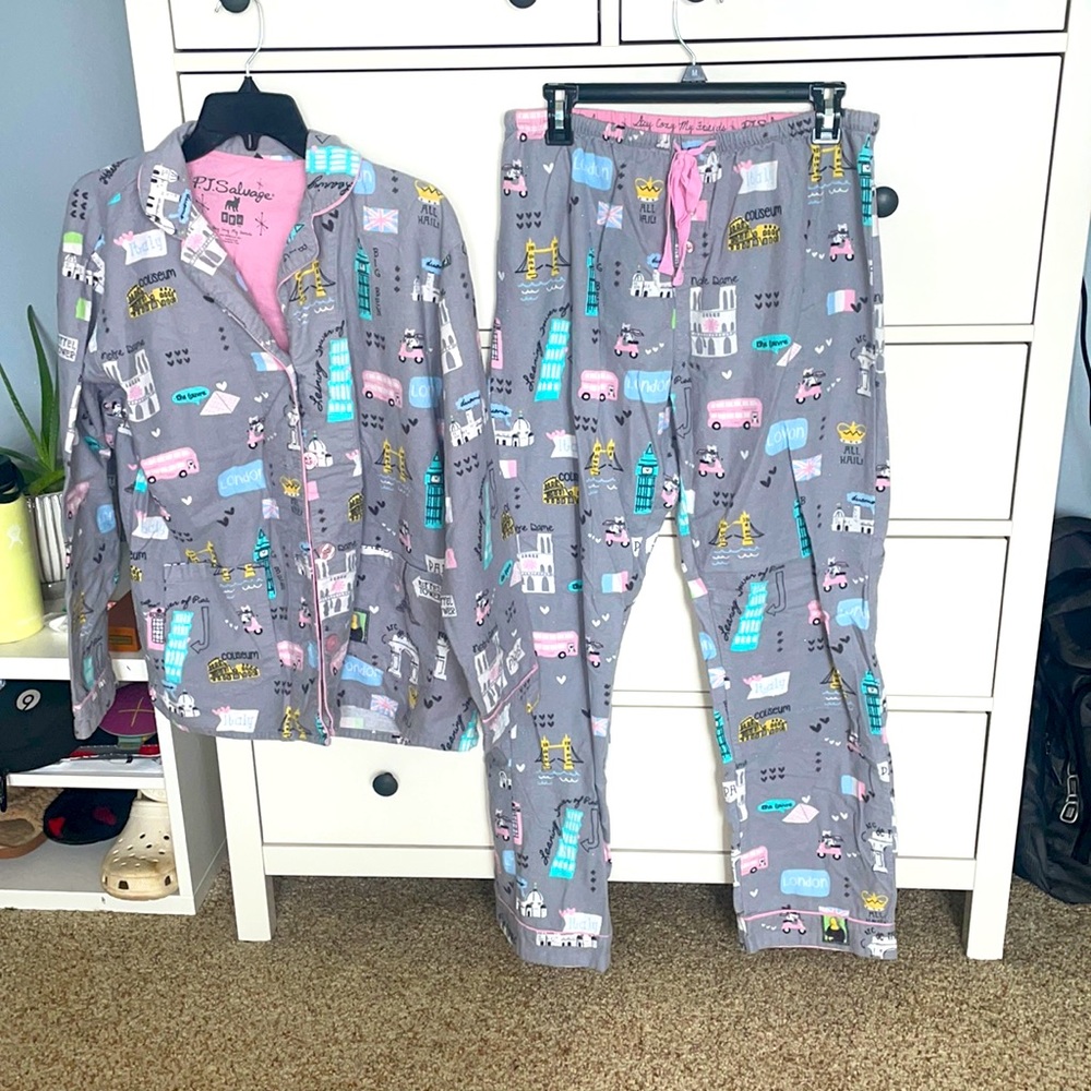 cozy and cute pajama set